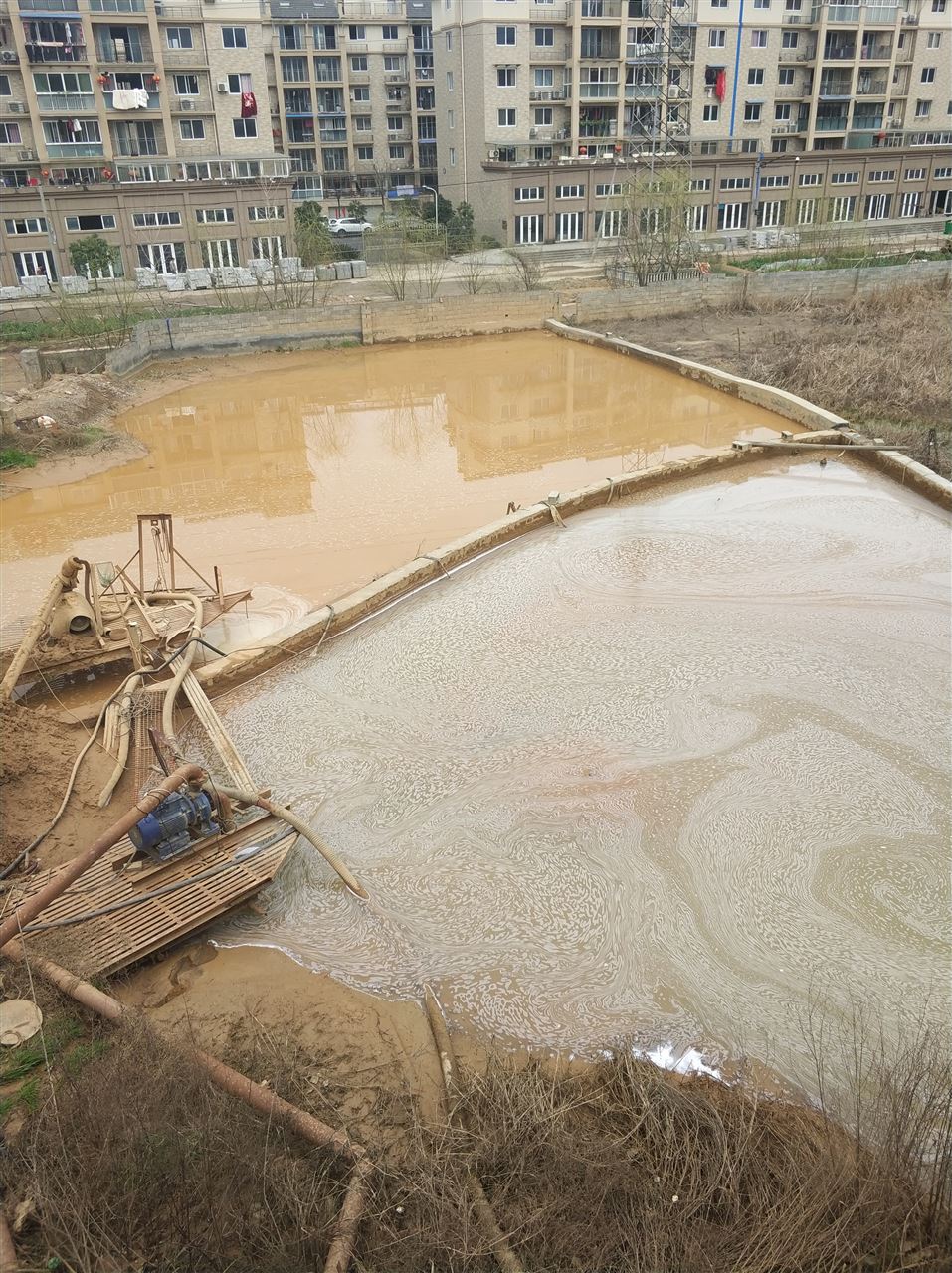 临夏沉淀池淤泥清理-厂区废水池淤泥清淤